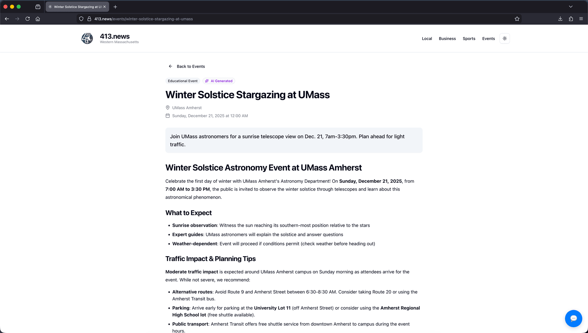 413.news - Regional News Website - Image 4