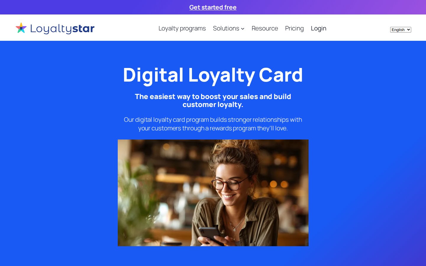 LoyaltyStar website preview
